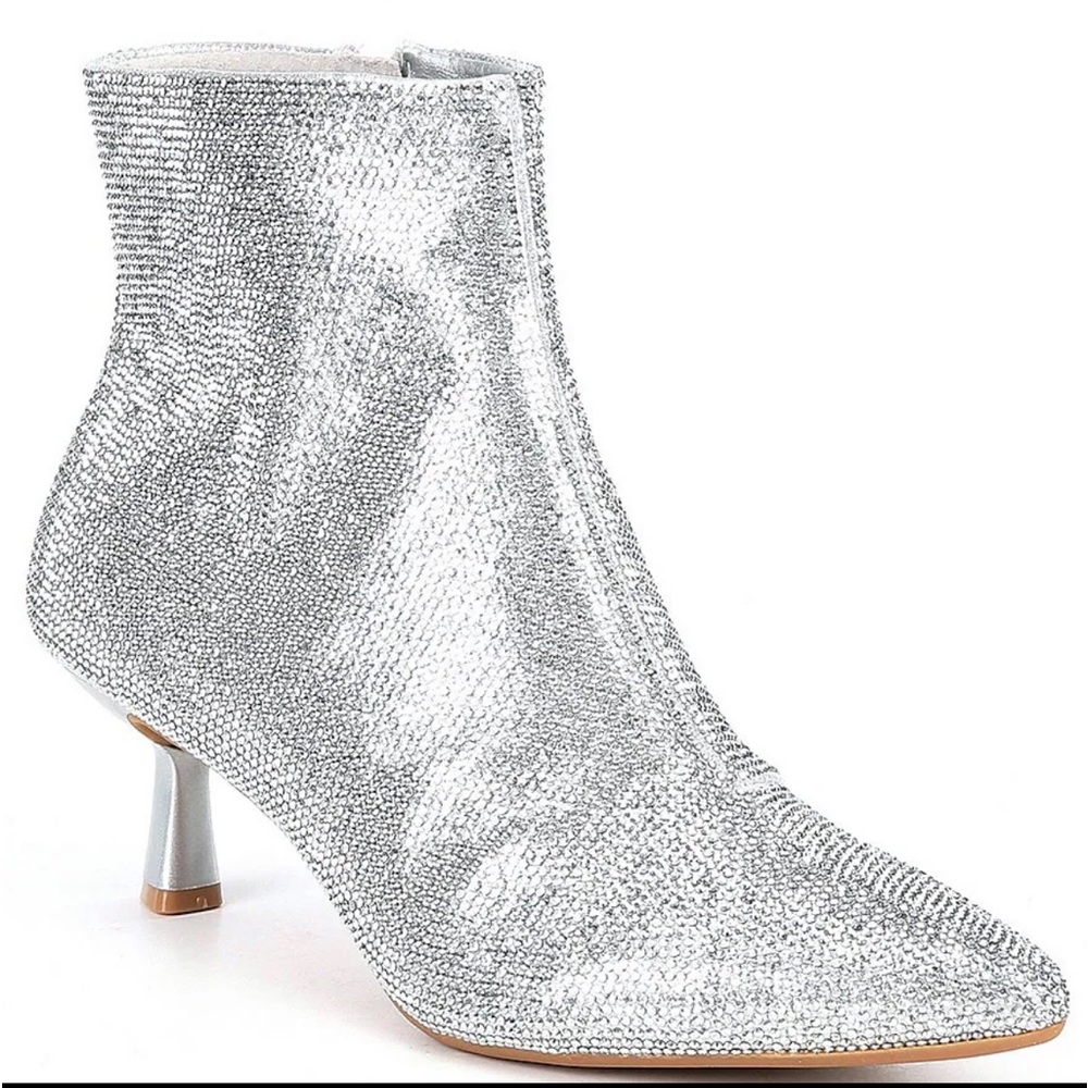 Alex Marie embellished rhinestone boot